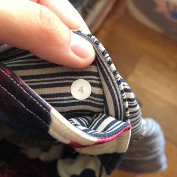 Lululemon Wunder Under Micro Stripe Leggings - Size 4 - Picture 5 of 7